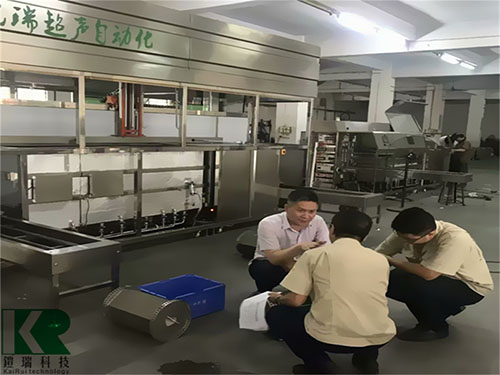 东莞不锈钢五金除蜡清洗机 定制通过式高压喷淋清洗机